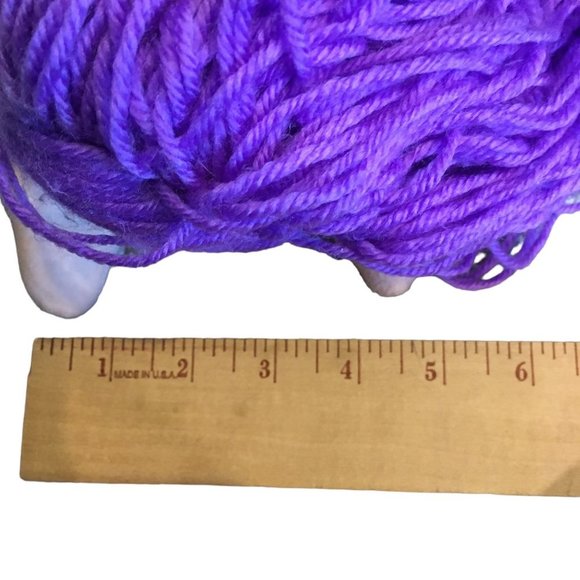 Fun Stuff Inc. Purple Hair Glitter Scales Tail Mermaid Doll Plush Toy 15.5" - Picture 9 of 9